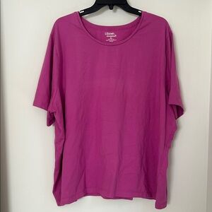LIZ&ME Magenta Cotton Top